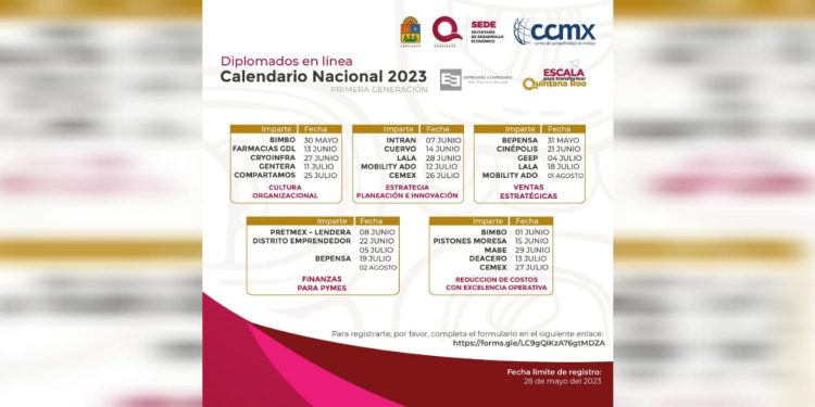 La SEDE y el Centro de Competitividad de México otorgan becas a empresarios quintanarroenses