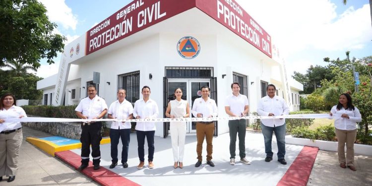 Inaugura Ana Paty Peralta nuevas oficinas de protección civil