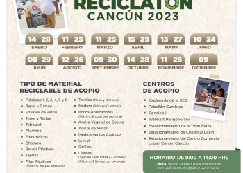Invita gobierno de BJ a participar en «Reciclatón»
