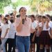 Constata Ana Paty Peralta domo nuevo en Escuela Primaria “Gualberto Salazar”