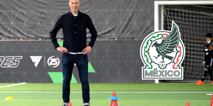 Zinedine Zidane sería el nuevo director técnico de la Selección Mexicana después de la Copa Oro