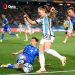 Con un gol de último minuto Italia derrotó Argentina en el Mundial Femenil