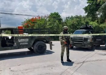 Ejecutan a un hombre en la delegación Alfredo V. Bonfil, Cancún