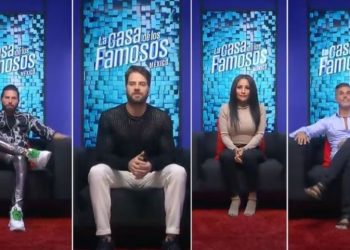Poncho, Jorge, Barby y Sergio, son los nominados de esta semana en la Casa de los Famosos