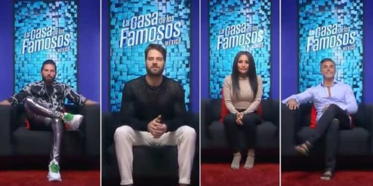 Poncho, Jorge, Barby y Sergio, son los nominados de esta semana en la Casa de los Famosos