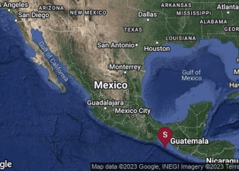 Se registró sismo de 6.5 grados la madrugada de este viernes en Chiapas
