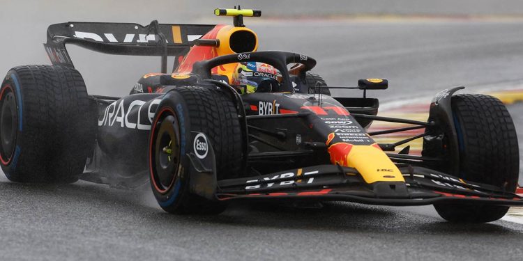 ‘Checo’ Pérez avanzó a otra Q3 finaliza en tercer lugar en Bélgica