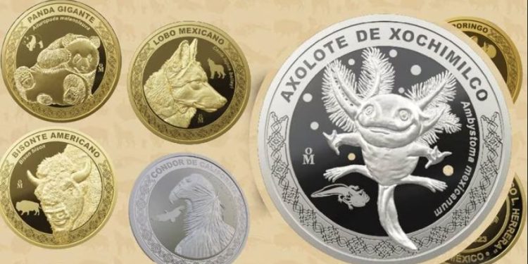 La casa de Moneda emitió una nueva colección de monedas por los 100 años del Zoológico de Chapultepec
