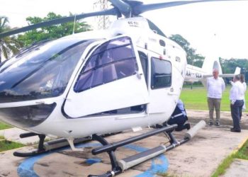 SSPC dio a conocer que se está capacitando al piloto para el manejo del nuevo helicóptero