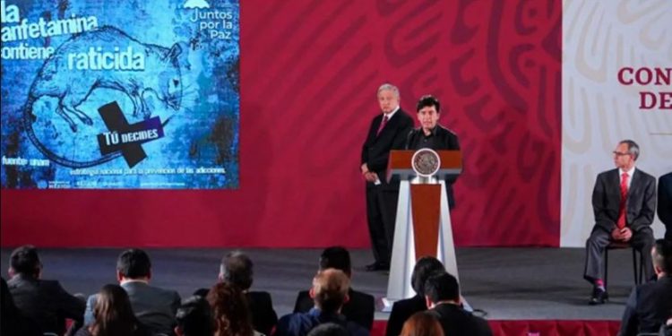 Gobierno Federal seguirá con la campaña contra adicción a las drogas