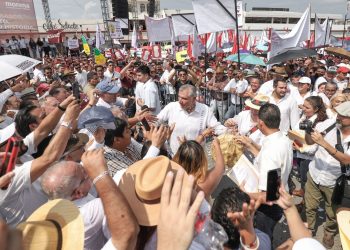 Adán Augusto López Hernández, visitó Cárdenas, para la primera asamblea informativa en Tabasco