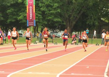 Atletismo quintanarroense inicia su participación en los Nacionales CONADE 2023