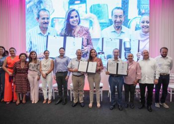Firman Mara Lezama y CROC Nuevo Acuerdo para construir un Quintana Roo de paz para las mujeres