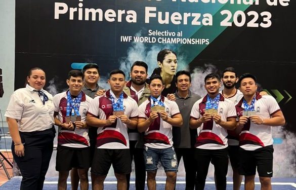 Quintana Roo se proclama campeón en el Nacional de Primera Fuerza 2023 de halterofilia