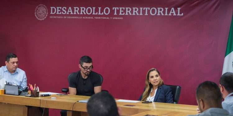 Acuerdan Mara Lezama y SEDATU más de 70 MDP para vialidades de Felipe Carrillo Puerto
