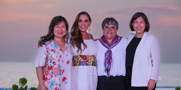 Recibe Mara Lezama a representantes de economía de EEUU, Canadá y México