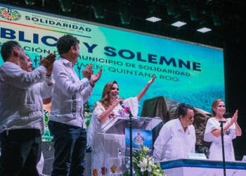 Celebra Mara Lezama el 30 aniversario de Solidaridad con su pueblo