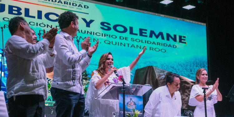 Celebra Mara Lezama el 30 aniversario de Solidaridad con su pueblo