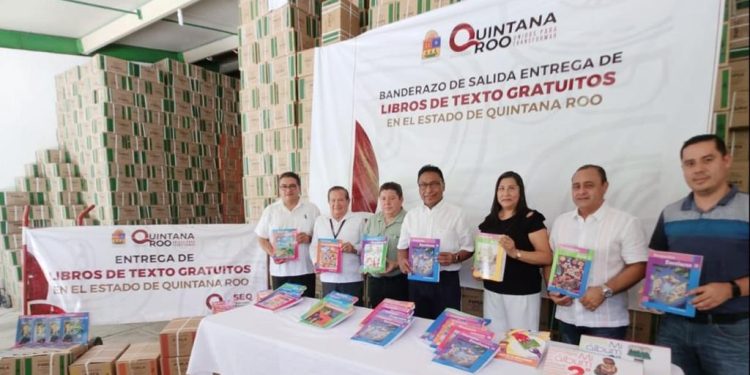 SEQ inicia distribución de 2.3 millones de libros texto gratuitos para educación básica