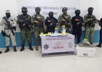 FGE catean un domicilio y aseguran varias dosis de drogas en Cozumel