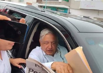 AMLO llega a Yucatán para inspeccionar las obras del Tren Maya