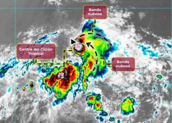Se forma la depresión tropical Cuatro-E en el Océano Pacífico