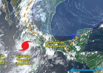 Prevén cielo parcialmente nublado con lluvias puntuales fuertes en Quintana Roo