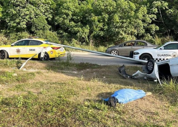 Trágico accidente deja una persona muerta en Av. Huayacán, Cancún