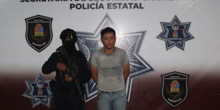 Detienen a sujeto con sustancias ilícitas en Cancún