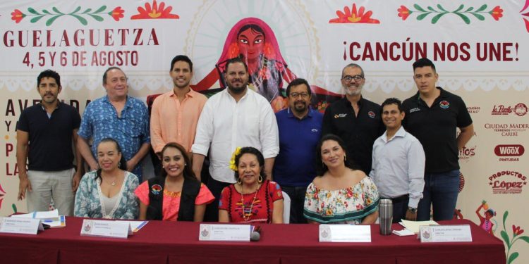 Presenta calendario “Guelaguetza Cancún”