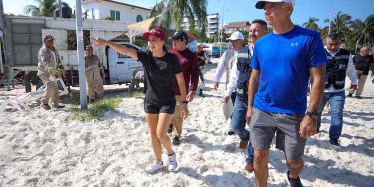 Garantiza Ana Paty Peralta playas limpias