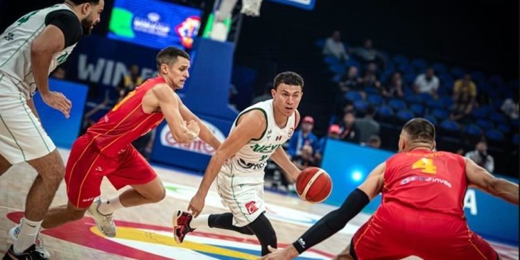 México sufre derrota en su debut en el Mundial FIBA contra Montenegro