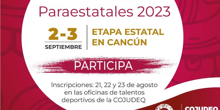 Convoca COJUDEQ a las y los deportistas a participar en los Paraestatales CONADE 2023