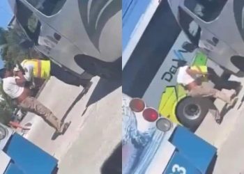 Detienen a chofer de combi que  agredió a policía de tránsito en Cancún