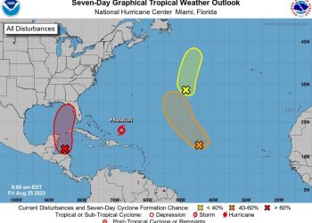 Habrá lluvias y chubascos en Quintana Roo