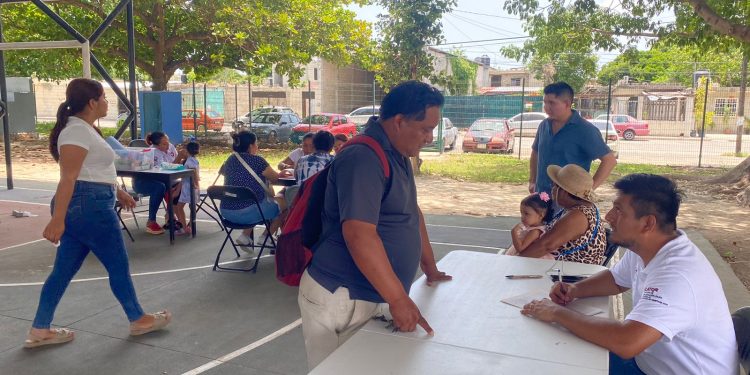 Programa “ICATQR Cerca de Ti” brinda servicios de bienestar en la Región 221 de Cancún