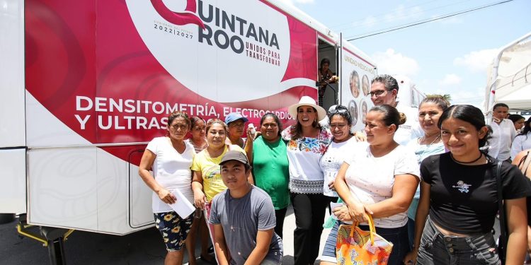 Lleva Mara Lezama servicios de salud a todos los rincones de Quintana Roo