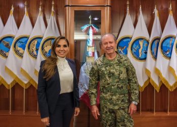 Mara Lezama revisa con la Secretaría de Marina el impulso para el sur del estado