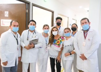Dignifica Mara Lezama servicio en Hospital de Isla Mujeres con mayor inversión