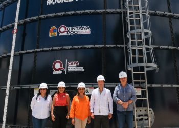 Inaugura Mara Lezama planta desalinizadora en Tulum
