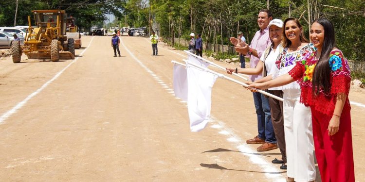 Da Mara Lezama banderazo del anhelado proyecto Puerta al Mar en Felipe Carrillo Puerto