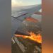 Se incendia avión con destino a Cancún