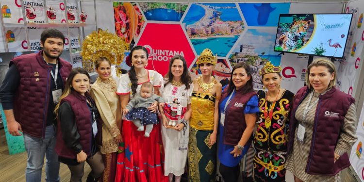 Destacan beneficios del Tren Maya en la Expo Indonesia 2023