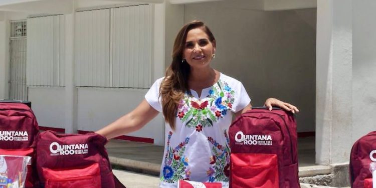 En apoyo a la economía de las familias, Mara Lezama anuncia entrega gratuita de uniformes, mochilas y útiles escolares
