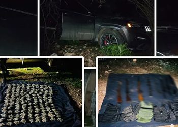 Guardia Nacional asegura armamentos en Lagos de Moreno, Jalisco