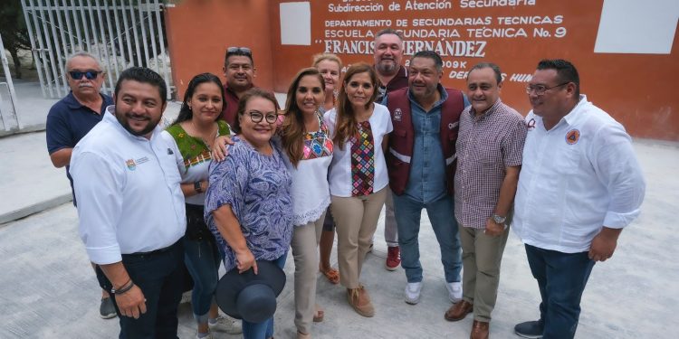 Anuncia Mara Lezama 17 mdp para infraestructura educativa en Lázaro Cárdenas