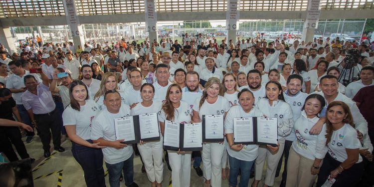 Mara Lezama lanza la Estrategia Integral para la Construcción de la Paz en el Estado