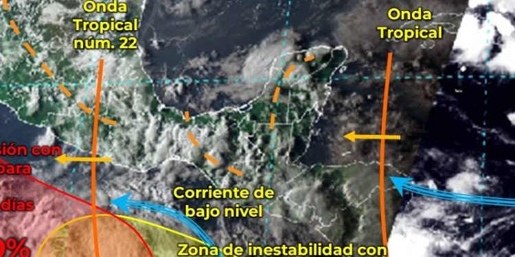 Prevén lluvias puntuales fuertes para Quintana Roo