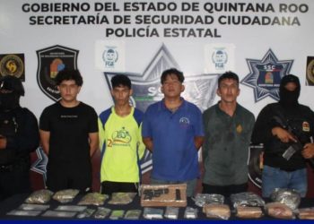 Detienen a cuatro sujetos presuntos responsables de asesinar a dos personas