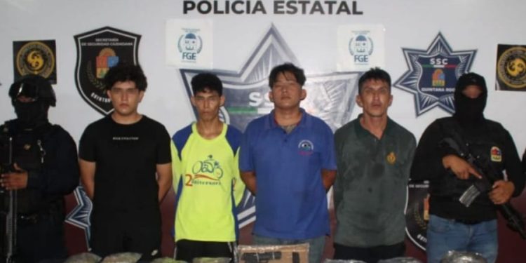 Detienen a cuatro sujetos presuntos responsables de asesinar a dos personas